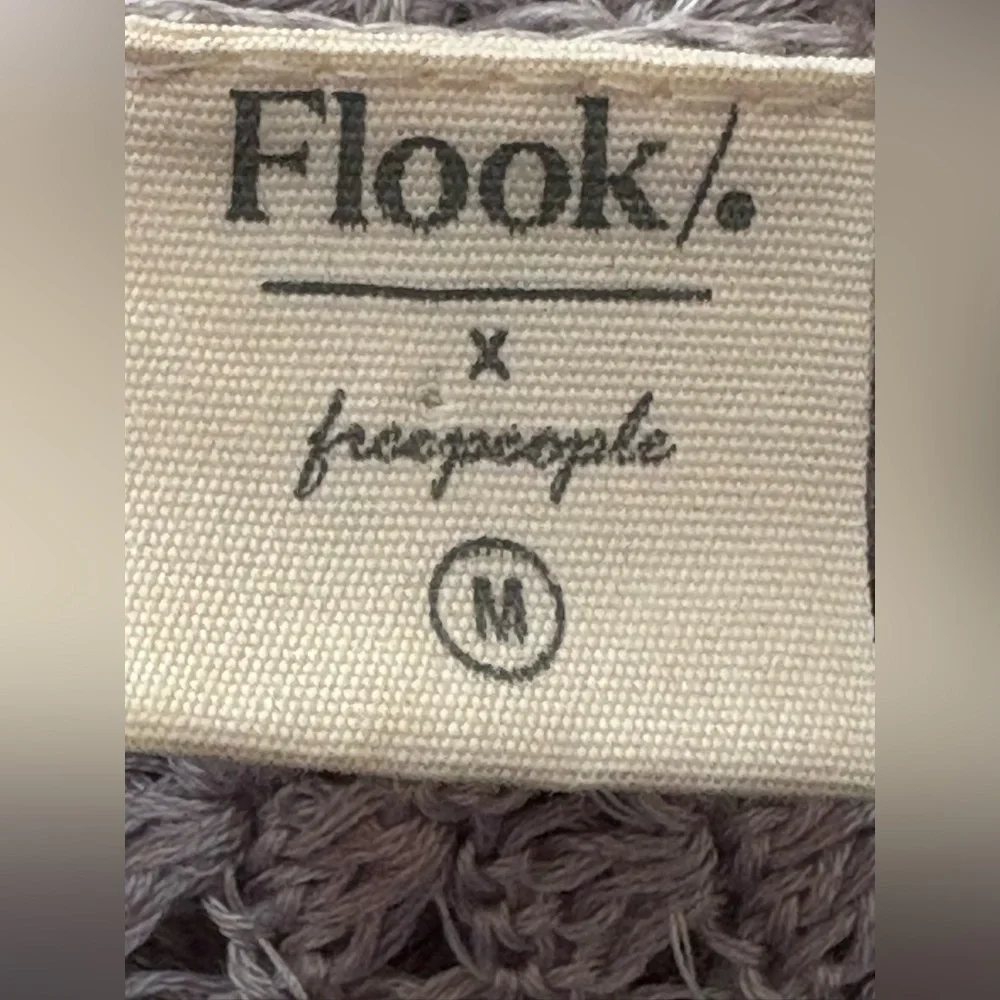 Flook The Label‎ x Free People Silver Mini Dress Size Medium NWT